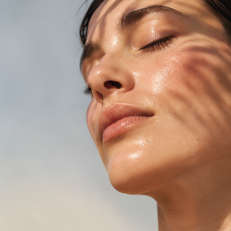 Peau qui brille en été : pourquoi le sébum augmente avec la chaleur ?