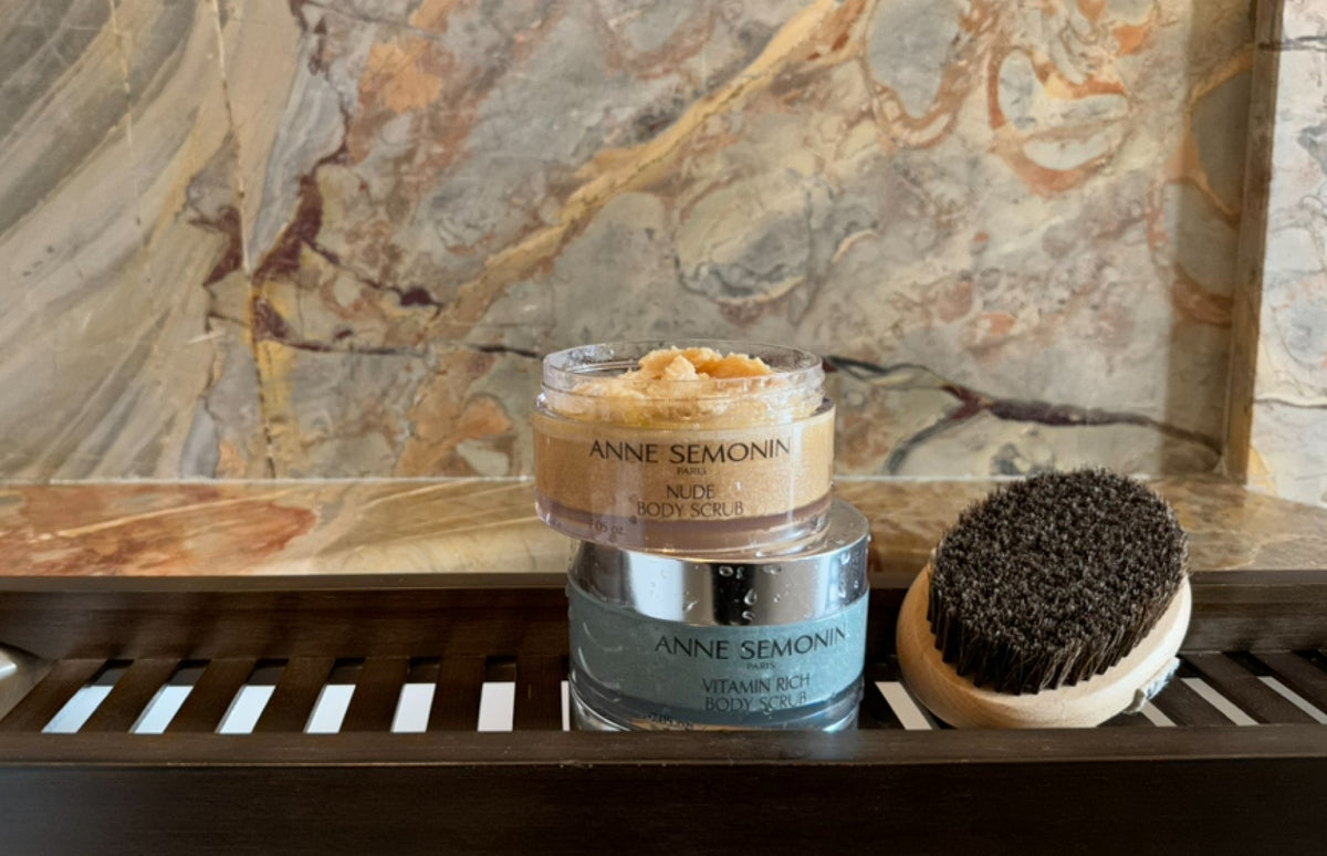 Gommages corps dans un spa