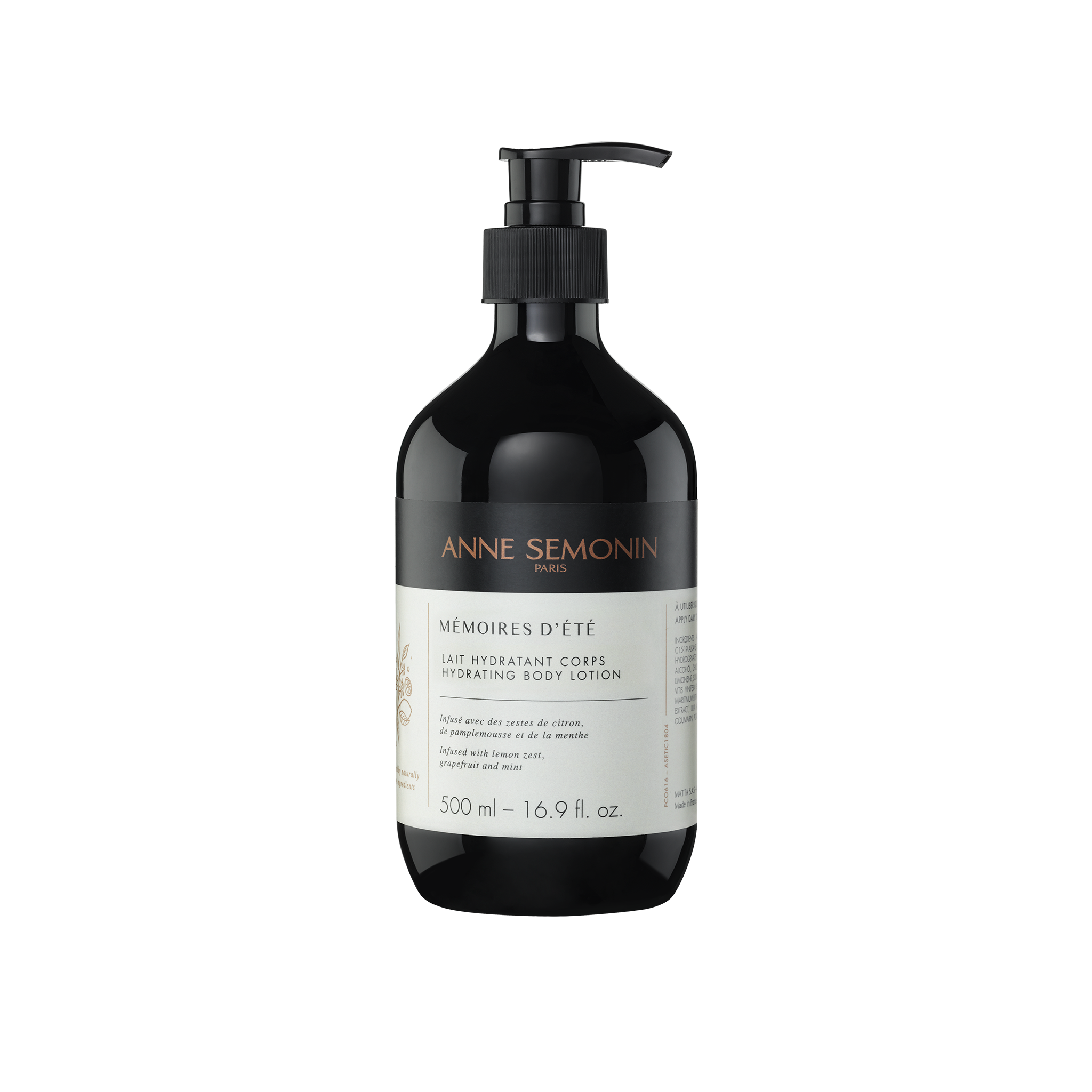 anne semonin Lait Hydratant Corps - Nourrissant - Revitalisant - 500ml Anne Semonin