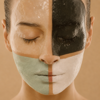 masque beauté sur visage femme