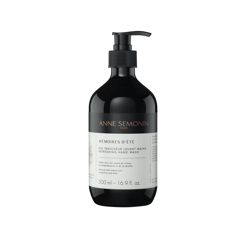 gel lavant en grande bouteille pour les mains