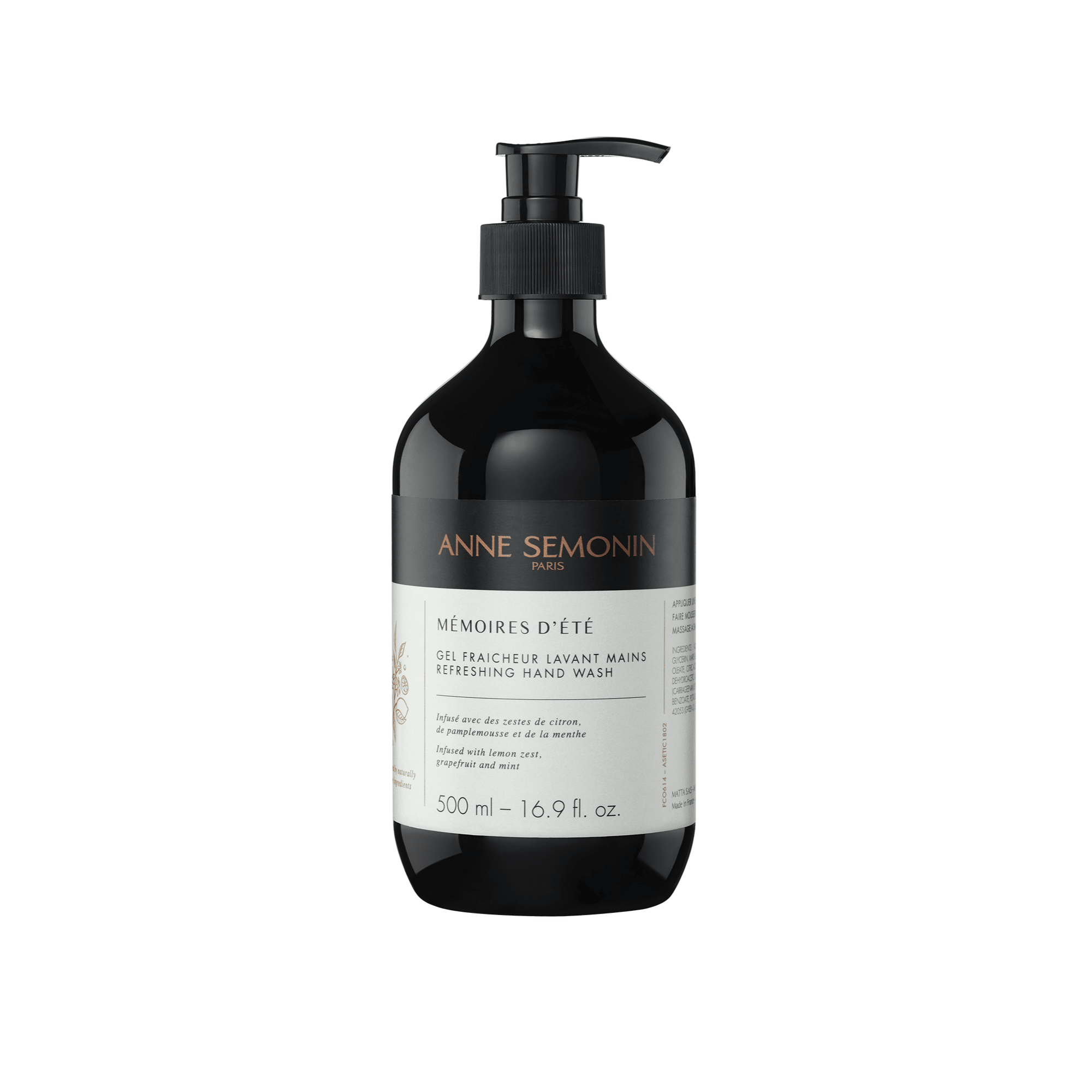 gel lavant en grande bouteille pour les mains