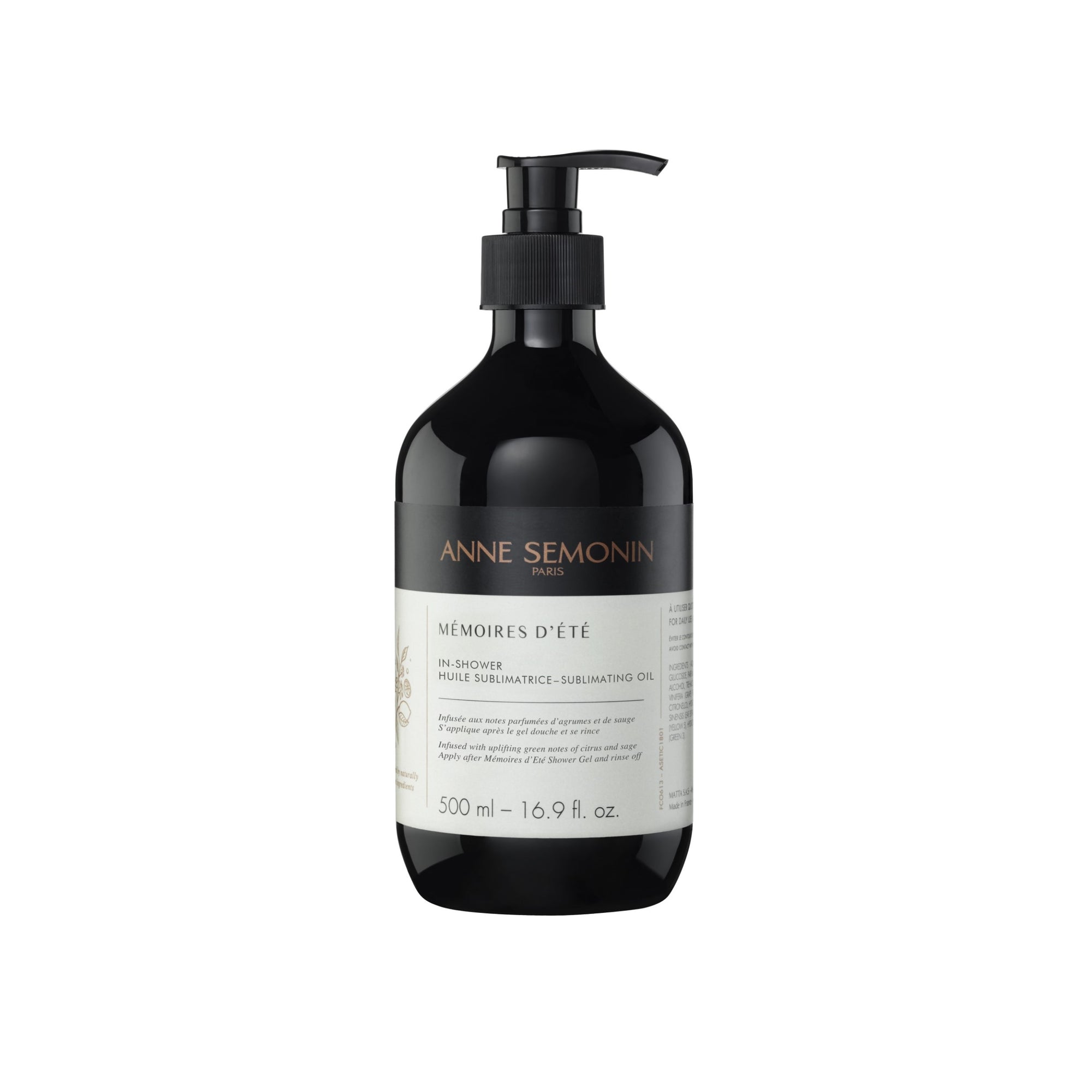 huile corps pour la douche