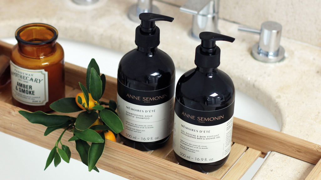 Shampoing et gel douche eco grand flacon
