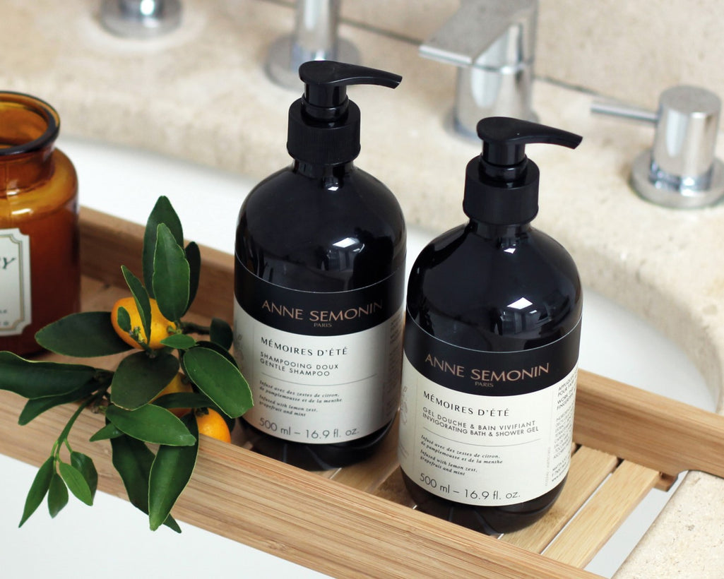 Shampoing et gel douche eco grand flacon