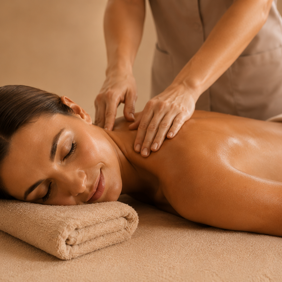 massage dos femme
