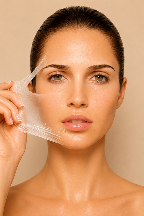 visage femme peau parfaite