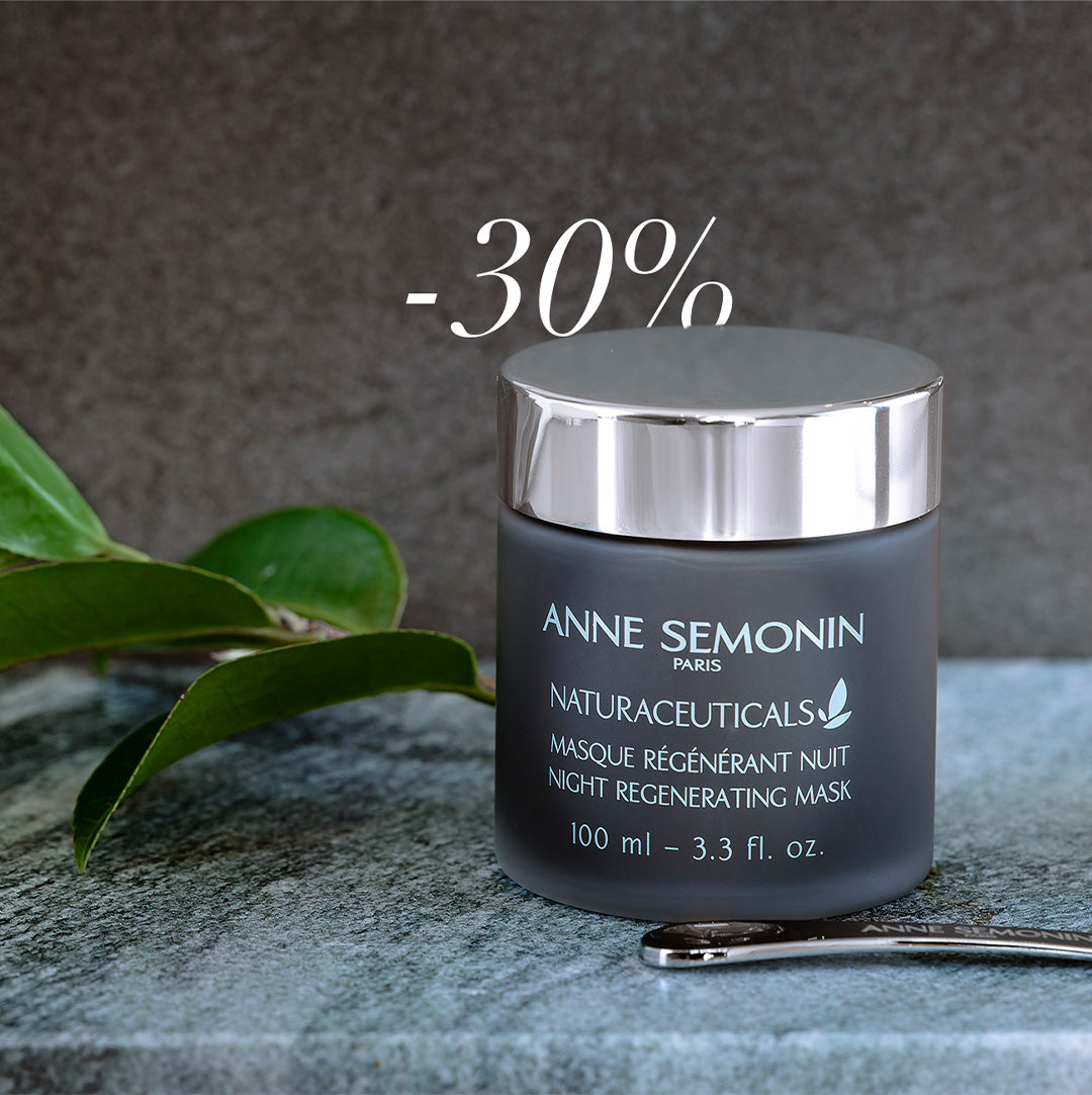 https://www.instagram.com/p/CoouDiAILEm/[SHARP-CAPTION]SWEET NIGHT 🌙
Who has never dreamed of a fresh and luminous skin at the awakening?
Thanks to the unique formula of our Regenerating Night Mask, sleep has never been so good for your skin.
A moisturizing AND nourishing combo, as light as a gel texture, to apply at the evening on a cleansed and dry skin.
The Most ?  30% off this month only!
Enjoy it 🌙

___

DOUCE NUIT 🌙
Qui n’a jamais rêvé d’une peau fraîche et lumineuse au réveil ?
Grâce à la formule uni